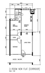 Blk 346 Clementi Avenue 5 (Clementi), HDB 3 Rooms #552031021